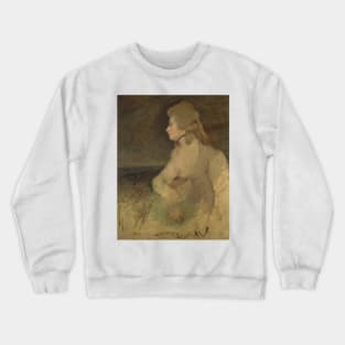 Mrs. Robinson by Joshua Reynolds Crewneck Sweatshirt